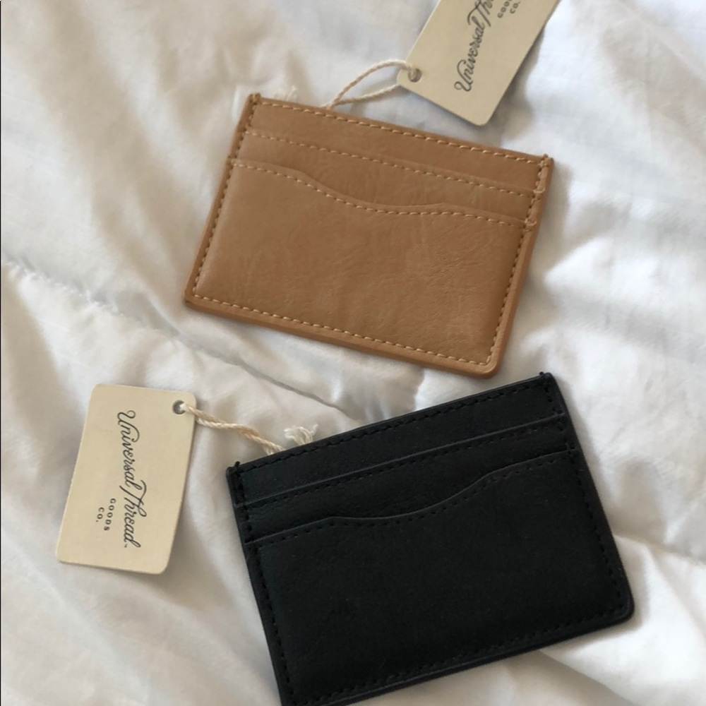 SOLD-  Universal Thread Card Holder pair